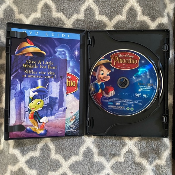 Pinocchio 70th anniversary dvd movie - Picture 3 of 6